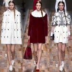 valentino fall winter 2013 runway looks 2 Valentino omaggia Jan Vermeer. Trionfo italiano a Parigi, con la poesia del maestro fiammingo