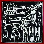 Keith Haring, Untitled, 1985 - coll. Keith Haring Foundation - © Keith Haring Foundation