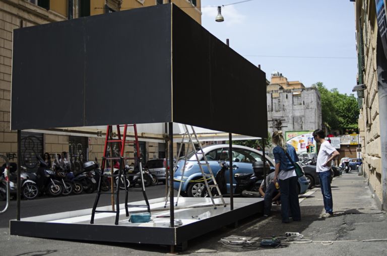 DSC9385 Pastificio_Arch: parcheggio creativo a San Lorenzo