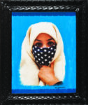 HH Stars Veil in Blue 40x50cm 2000 Imitare per distinguersi. Le originali copie di Hassan Hajjaj