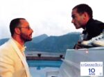 Jean Reno e Jean Mark Barr in Le grand bleu Ma lo sapevate che Francis Ford Coppola ha girato Il Padrino (parte III) a Taormina? Ora arrivano un libro e una mostra a raccontare tutto il cinema nato nella perla della costiera etnea
