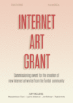 La locandina dellInternet Art Grant Tumblr e Yahoo. Il futuro incerto della piattaforma più artistica del web