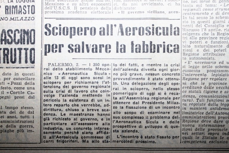 aerosicula Storia di un muro, tra la fabbrica e il quartiere. Fare Ala incontra il dottor Ottavio Piombo