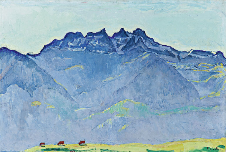 landscapes 16 new 30x20cm Hodler, simbolista (e simbolo) svizzero