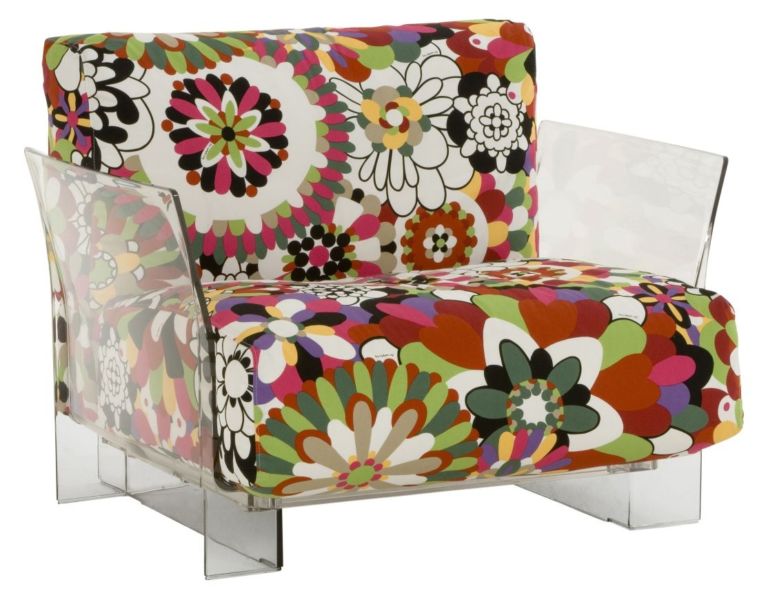 pop missoni fabrics armchair kartell Ricordando il re del "put together". Ottavio Missoni si racconta