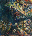 10.Emilio Vedova Mosè fa scaturire lacqua dalla roccia da Tintoretto 1942 olio su tela FirenzeMuseo Alberto della Ra1 Un tango tra Vedova e Tintoretto