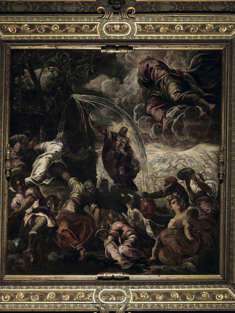 11.J.R.Tintoretto Mosè fa scaturire lacqua dalla roccia 1577 Scuola Grande di San Rocco Un tango tra Vedova e Tintoretto
