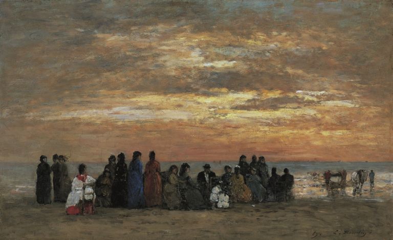 3 Scäne de plage Collection Carmen Thyssen Bornemisza Eugène Boudin: il pittore a cui Monet deve tutto
