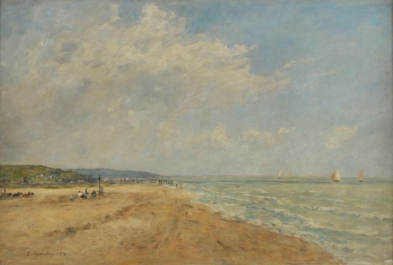 7 Deauville MusÇe des Beaux Arts de Reims Eugène Boudin: il pittore a cui Monet deve tutto