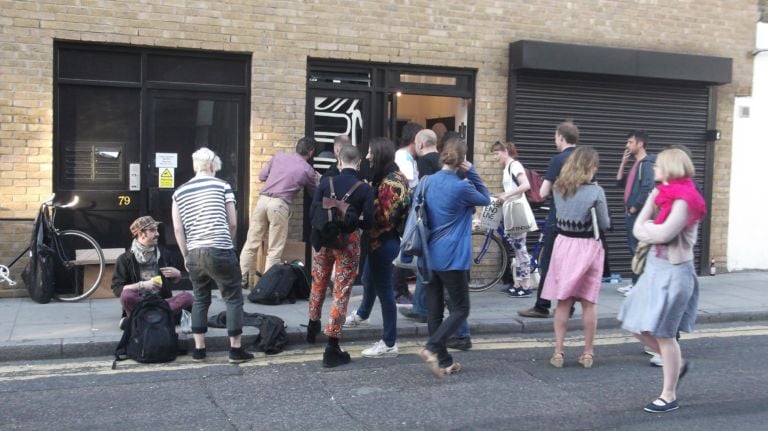 Brooom Gallery Londra 9 La “Wrong Gallery” londinese? Si chiama Brooom, è l’ultima novità nata a Shoreditch: tante foto dalla galleria più piccola di Londra…