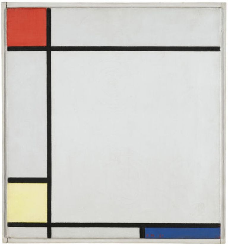 Composition with Red Yellow and Blue 1927 di Piet Mondrian Sotheby’s supera Christie’s. L’asta di Impressionist and Modern Art a Londra supera i 105 milioni di sterline, le stelle sono Claude Monet e Piet Mondrian