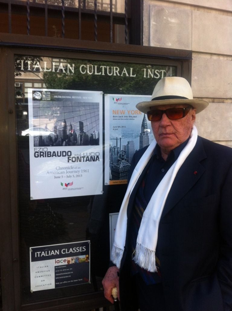 Ezio Gribaudo New York Istituto Italiano di Cultura 6 A New York, mezzo secolo dopo. Ezio Gribaudo in mostra all’Istituto Italiano di Cultura, ecco le immagini dell’opening