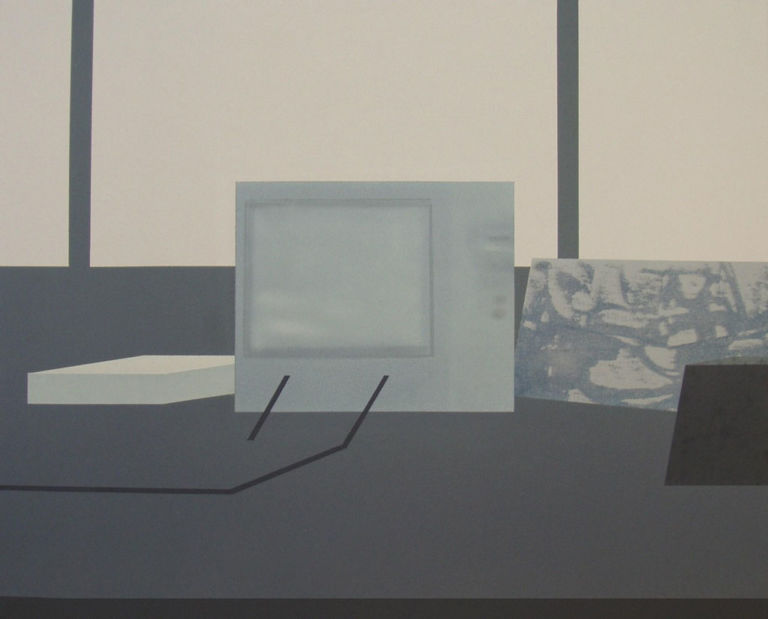 Giovanni Sartori Braido Strutture posizionate in uno spazio con apertura 2012 acrilico su tela 35 x 45 cm courtesy dellartista L'alchimia del quadro, oggi. Secondo Andrea Bruciati