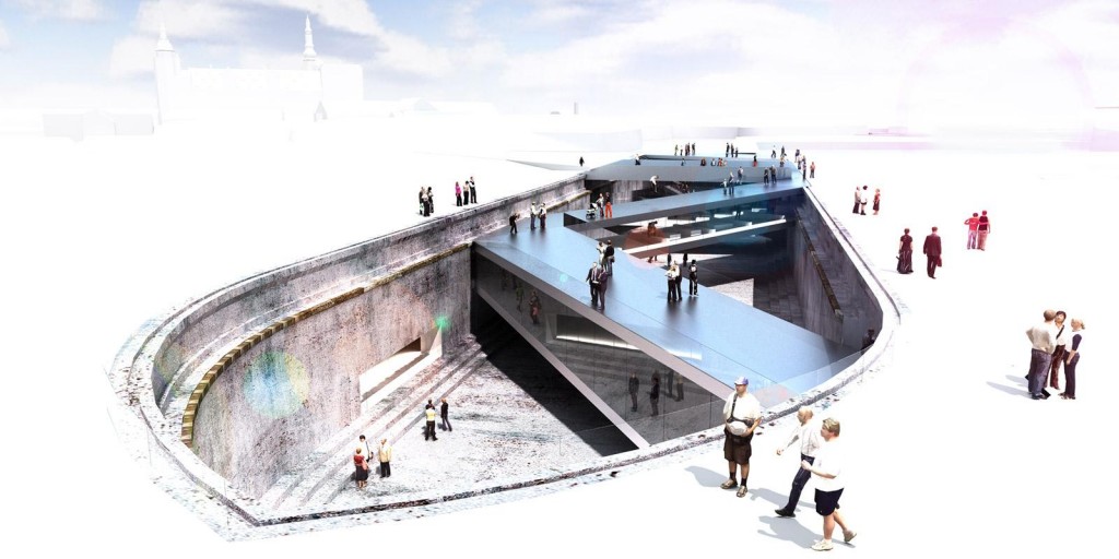 Un nuovo museo nella città di Amleto: inaugura a Helsingør il Danish Maritime Museum disegnato dal gruppo BIG. Una buca in cemento profonda nove metri, vecchio bacino di carenaggio, riconvertita a spazio espositivo