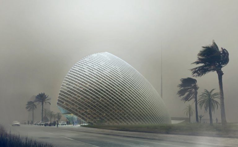 Mario Cucinella Architects – Progetto per la sede dellARPT Algeri 3 L’italiano in Algeri. Mario Cucinella vince il concorso internazionale per la nuova sede delle Poste e Telecomunicazioni della capitale nordafricana