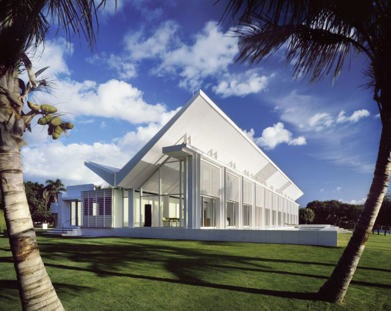 Neugebauer House photo Scott Frances Retrospettiva vicentina per Richard Meier