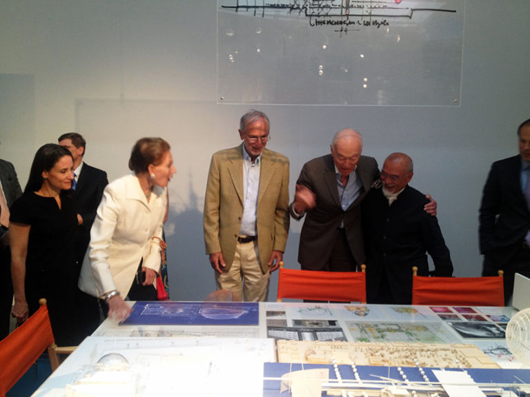 Renzo Piano Leonard Lauder e Shunji Ishida partner del RPBW L'archistar nel "tempio" dell'arte. Renzo Piano in mostra alla Gagosian Gallery di New York, ecco chiccera all'opening