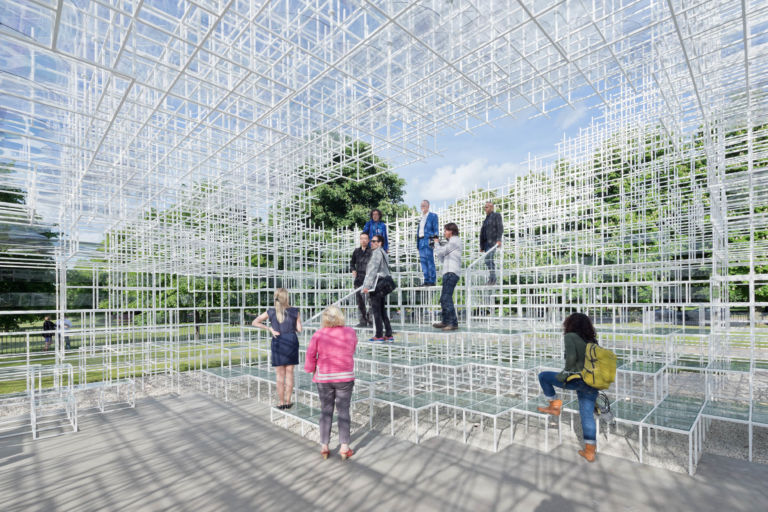 Serpentine Gallery Pavilion 2013 Designed by Sou Fujimoto © Sou Fujimoto Architects Image © 2013 Iwan Baan Da Londra le prime immagini del Serpentine Pavillon 2013, progettato dal giapponese Sou Fujimoto. Un po’ nuvola, un po’ foresta, un po’ nido…