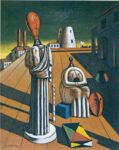 le muse inquietanti Un castello per de Chirico