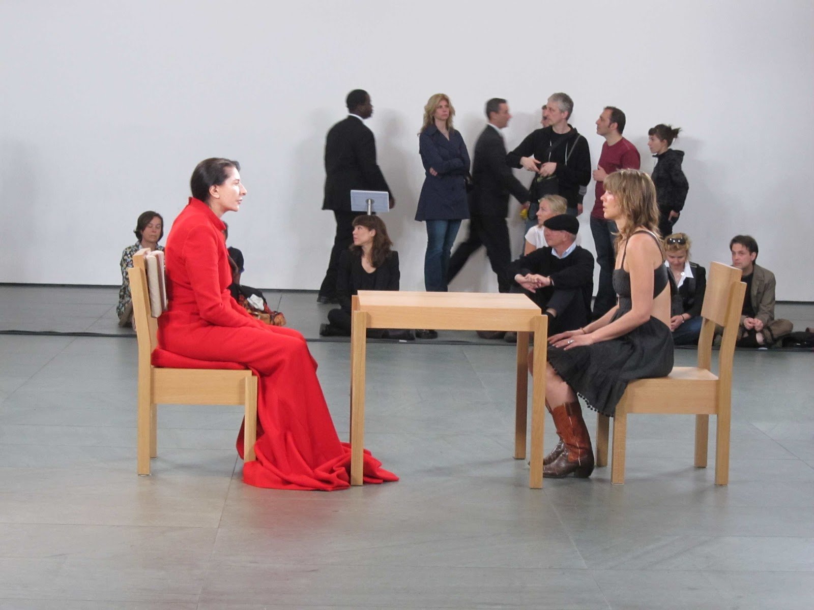 Marina Abramović, The Artist is Present, 2010, The Museum of Modern Art, New York