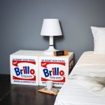 Brillo Nightstand Andy va al Salone