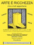 La Prodigiosa Fontana Individuale Nessuno tocchi la fontana di Jaume Plensa. Il sindaco di Nocera Umbra vuole abbattere l’opera del grande artista spagnolo per rifare una piazza, ma il mondo dell’arte si ribella: parte una petizione, e ora un “processo” pubblico…