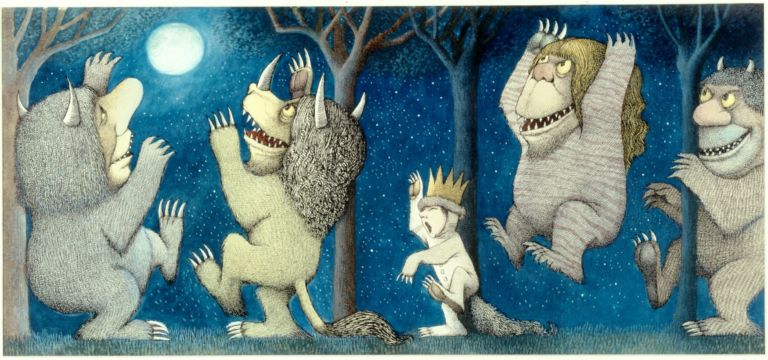 SendakSociety7 Un inedito Maurice Sendak in mostra alla Society Illustrator di New York. Quando l’illustrazione diventa arte. Per adulti e per bambini