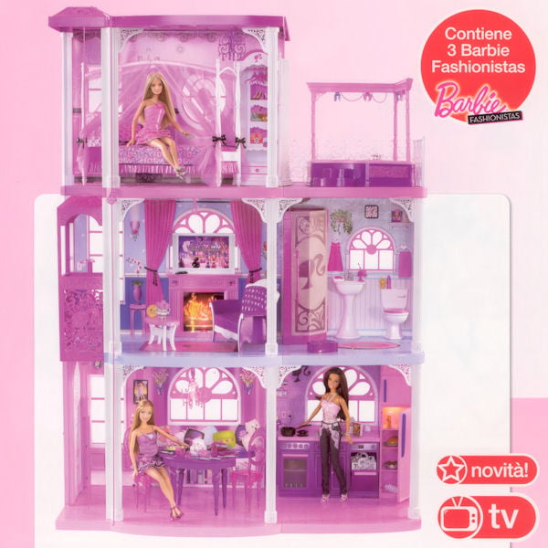 casa dei sogni di barbie 2015