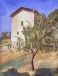 Giorgio Morandi Paesaggio 1927 olio su tela 615 x 47 cm Roma Camera dei Deputati Storia di una casa di campagna, che fu rifugio e atelier di Giorgio Morandi. A Grizzana una mostra sul paesaggio: foto, dipinti, installazioni di giovani artisti