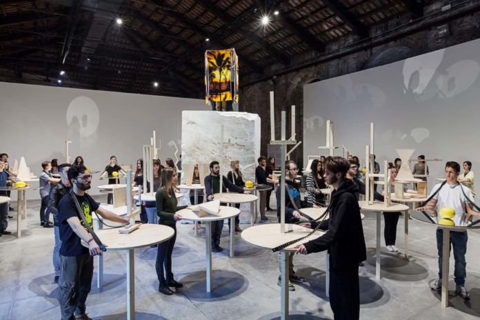 Marcello Maloberti, La Voglia Matta, 2013 - vice versa, Padiglione Italia, 55. Esposizione Internazionale d'Arte - La Biennale di Venezia, photo by Ela Bialkowska - courtesy La Biennale di Venezia and Galleria Raffaella Cortese