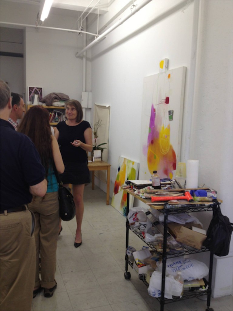 Xanda McCagg Studio 5 I Magnifici 9 New York. Chelsea Art Walk