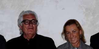 Germano Celant e Miuccia Prada. Photo Fondazione Prada