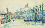 99 Marseille 40x26 Ancienne coll Fayet Quanti pixel per Signac?