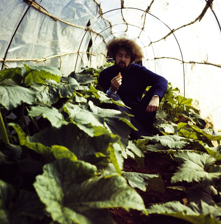 Carlo Caldini in the vegetable garden S Space Mondial Festival1971 ∏ Gruppo 9999 Al via OAT 2013, la Triennale di Oslo