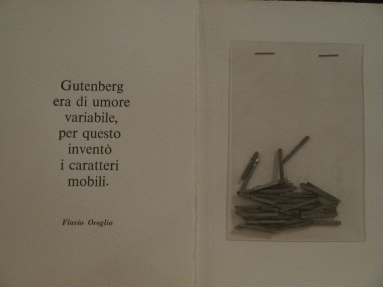 Freddura di Flavio Oreglio Bologna update: diecimila titoli in trent’anni. Numeri da record per le microedizioni di Pulcinoelefante, che stampano in edizione limitatissima un libro al giorno; con illustrazioni di Carmi, Parmiggiani, Baj...