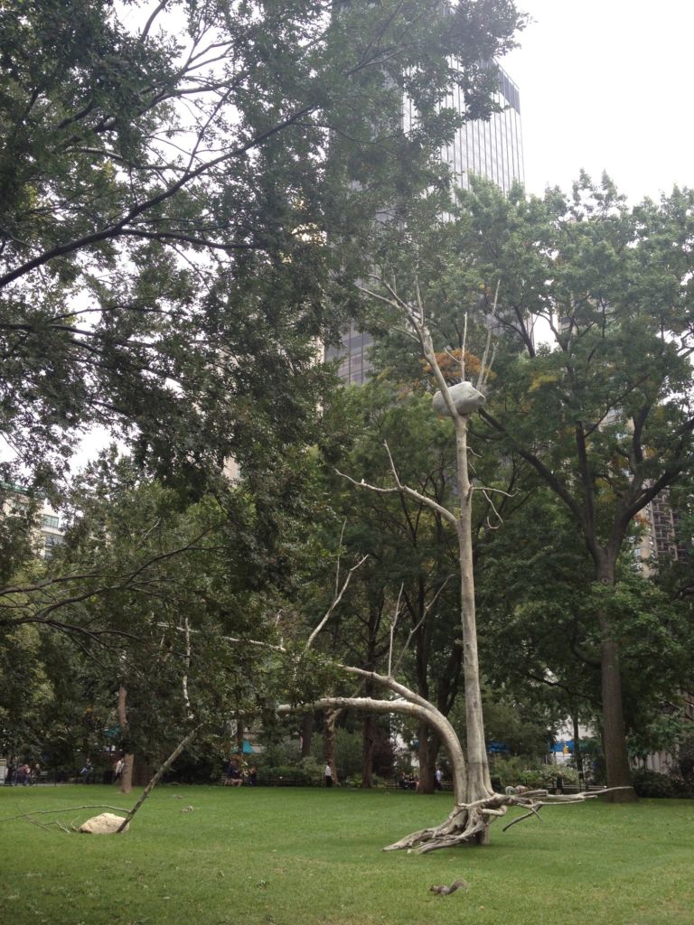 Giuseppe Penone Idee di pietra Madison Square Park New York foto Diana Di Nuzzo 4 Le Idee di pietra di Giuseppe Penone “sbocciano” a Madison Square Park. Ecco le immagini del nuovo trionfo newyorkese dell’artista