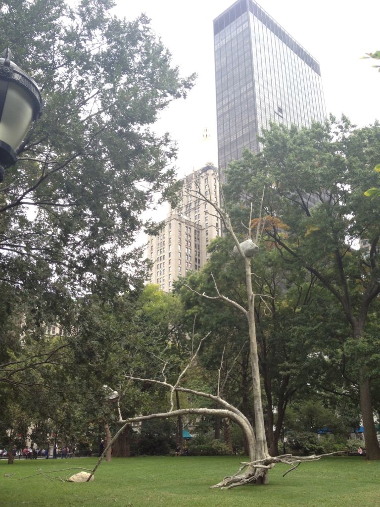 Le Idee di pietra di Giuseppe Penone “sbocciano” a Madison Square Park. Ecco le immagini del nuovo trionfo newyorkese dell’artista