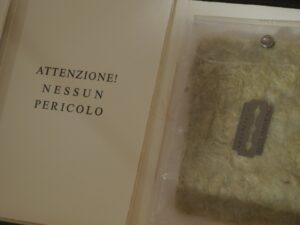 Bologna update: diecimila titoli in trent’anni. Numeri da record per le microedizioni di Pulcinoelefante, che stampano in edizione limitatissima un libro al giorno; con illustrazioni di Carmi, Parmiggiani, Baj…