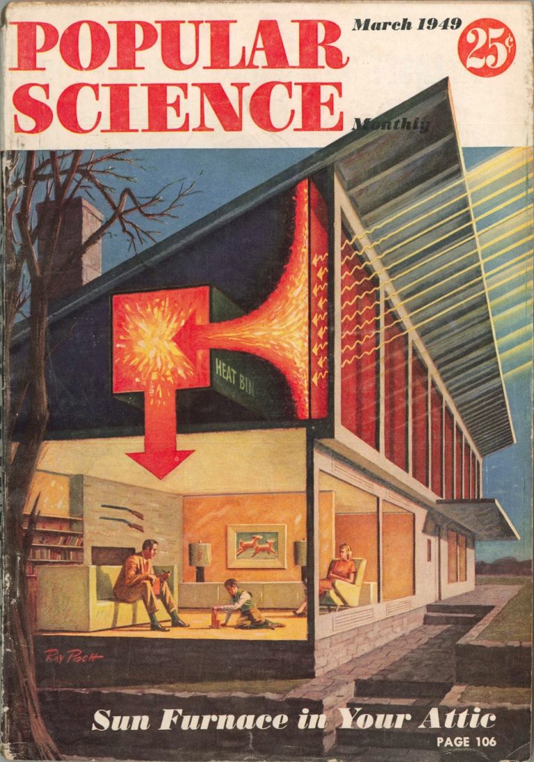 Popular Science March 1949 cover Al via OAT 2013, la Triennale di Oslo