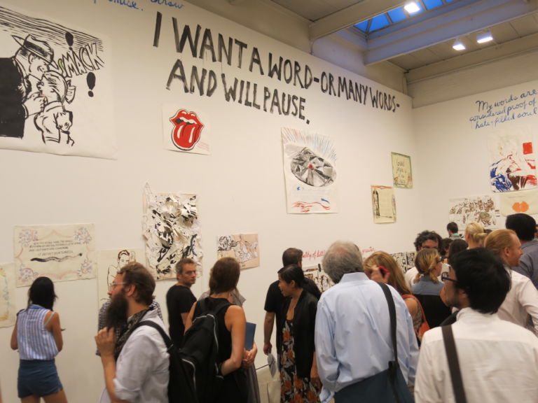 Raymond Pettibon To Wit @ David Zwirner II I Magnifici 9 New York. Tutti a Chelsea