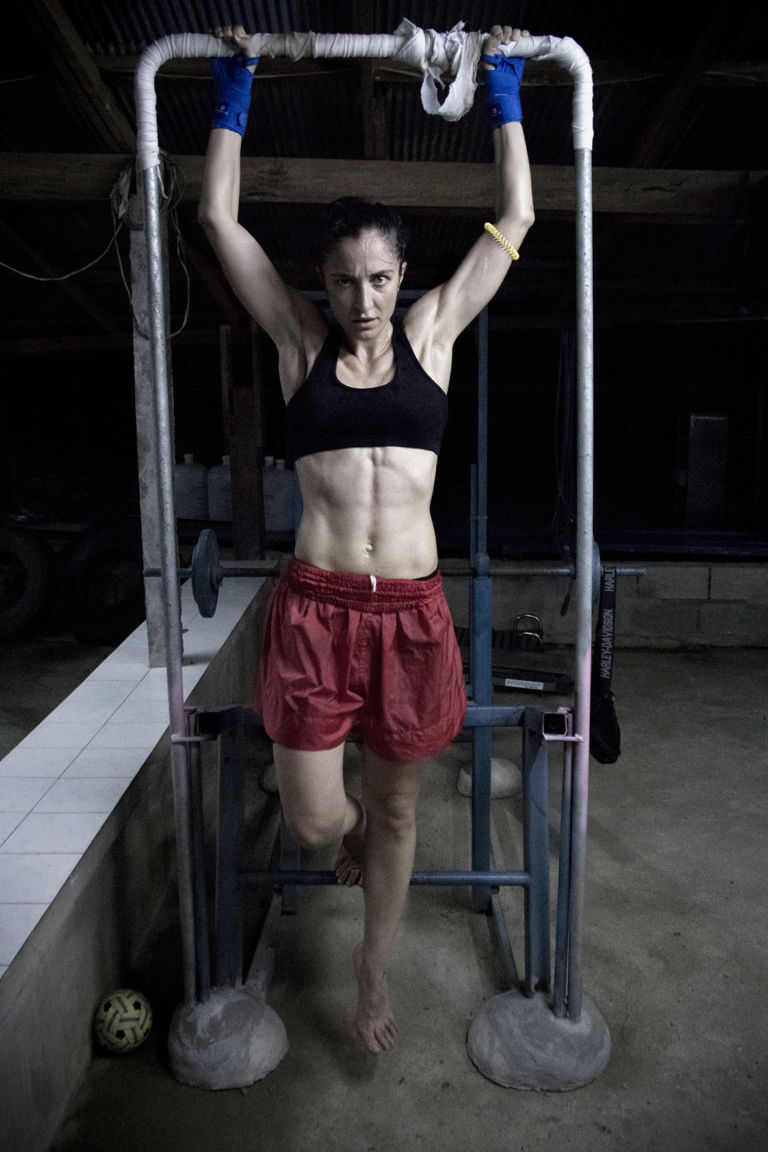 SGr Warriorday Gym1 Artisti in viaggio. Sabina Grasso in Tailandia