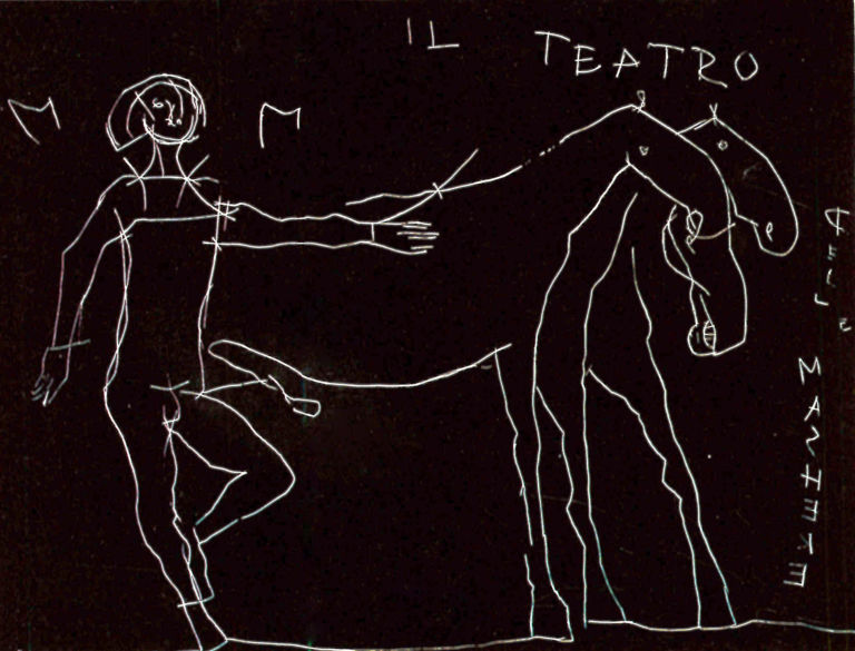Teatro delle Maschere 2 Per l'inaugurazione, una personale di Marino Marini. Nuova galleria, o museo? No, è uno charmant hotel di San Casciano, nel pisano, legato a doppio filo con l'arte...