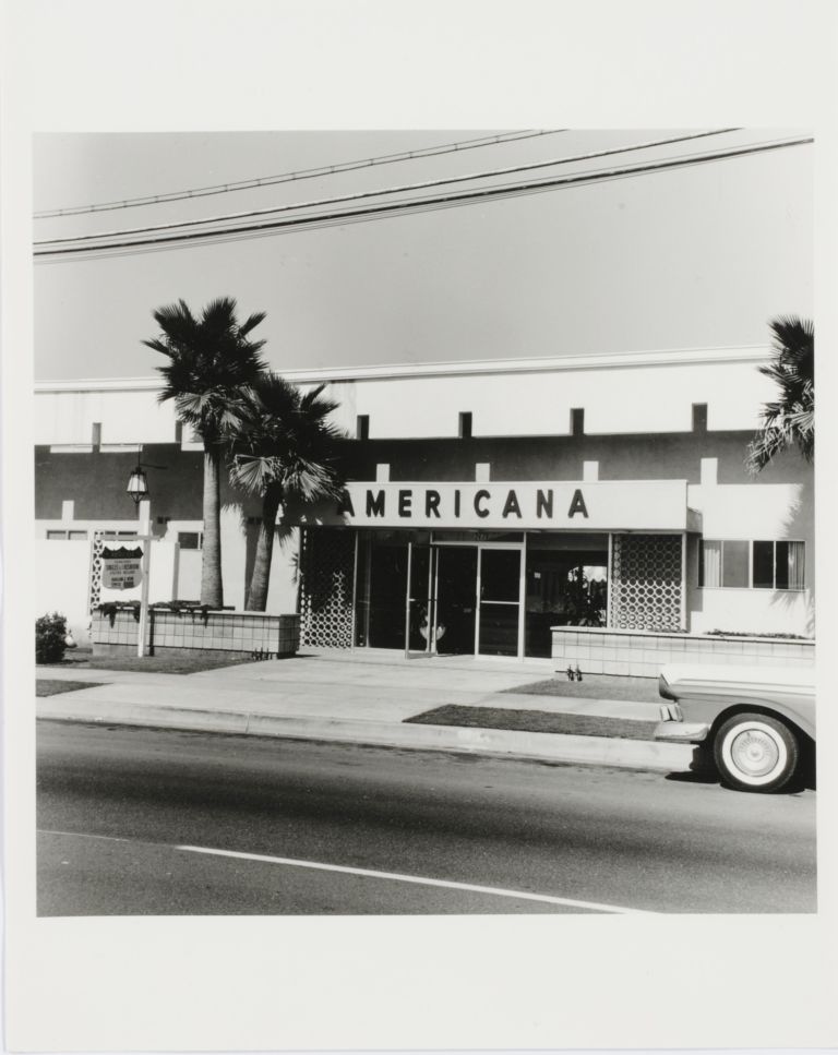 ed ruscha 1 L'architettura come metafora del cinema