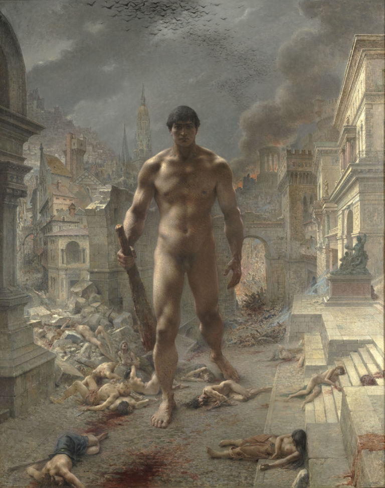 05. Danger Fléau Uomini nudi attraverso la storia dell’arte. E attraverso l’Europa