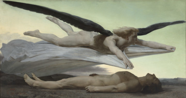 08. Bouguereau Egalité devant la mort Uomini nudi attraverso la storia dell’arte. E attraverso l’Europa