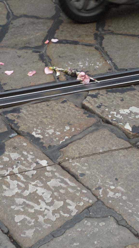 Invisibili bombe profumate nel centro di Milano: performance di guerriglia olfattiva per Mirko Canesi, che semina ampolle di essenze sulle rotaie dei tram e tra le auto in sosta. Lasciando che il traffico faccia il resto…