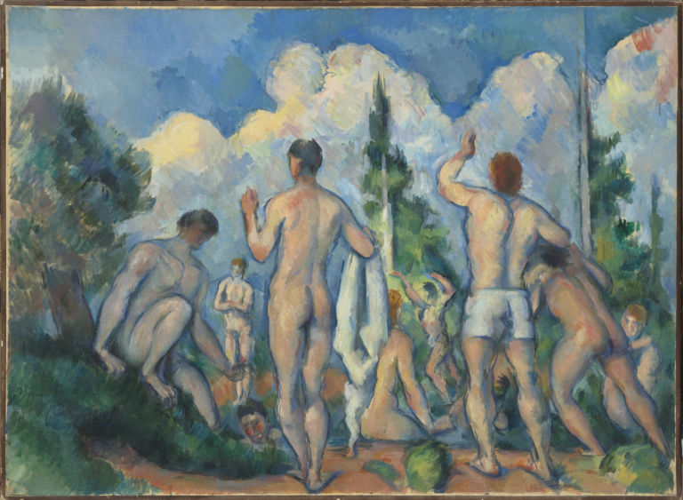 11. Cézanne Baigneurs Uomini nudi attraverso la storia dell’arte. E attraverso l’Europa