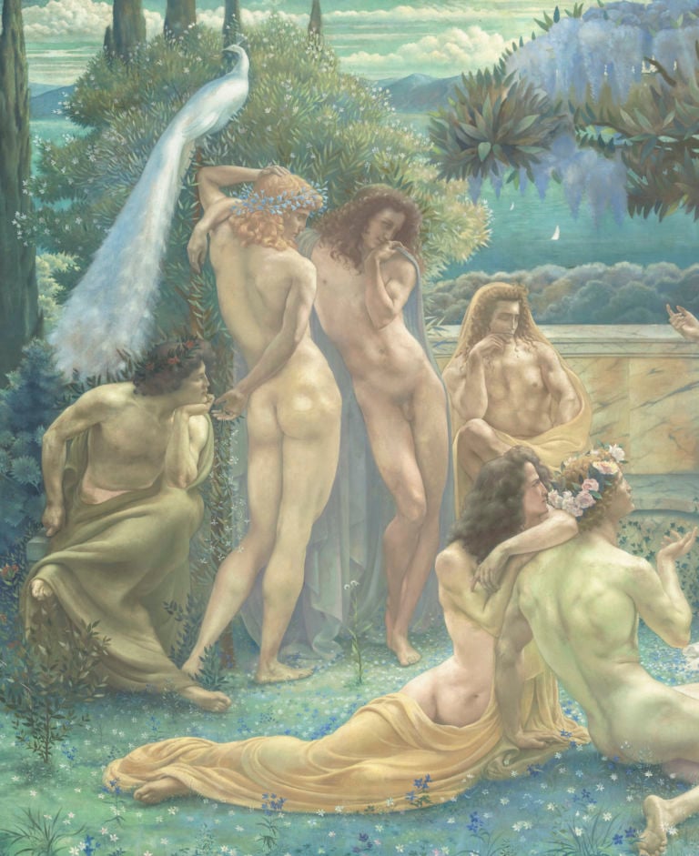 15. Delville LEcole de Platon Uomini nudi attraverso la storia dell’arte. E attraverso l’Europa