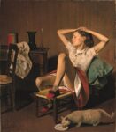 Balthus, Thérèse rêvant, 1938. The MET, New York. Photo Artists Rights Society (ARS), New York © Balthus