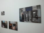Alcune opere esposte al piano inferiore Parigi: tra cinema, fotografia e realtà. Gea Casolaro a Roma